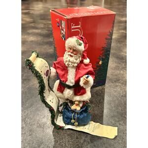 Dept 56 Clothtique Possible Dreams 2002 “A LENGTHY LIST” 713746 Musical LightUp